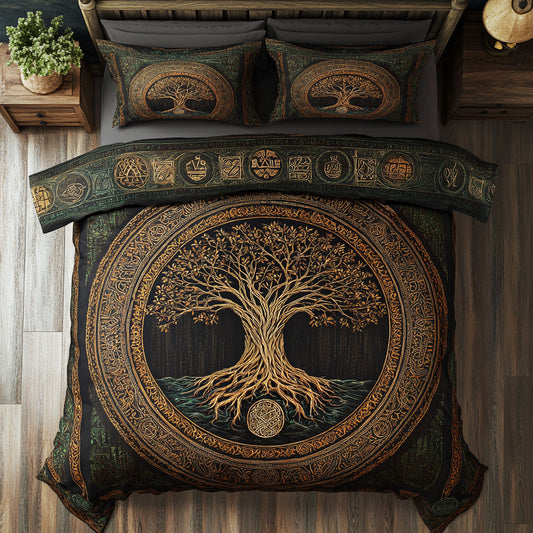 Ancient Tree Of Life WU0302036CL Duvet Cover Set