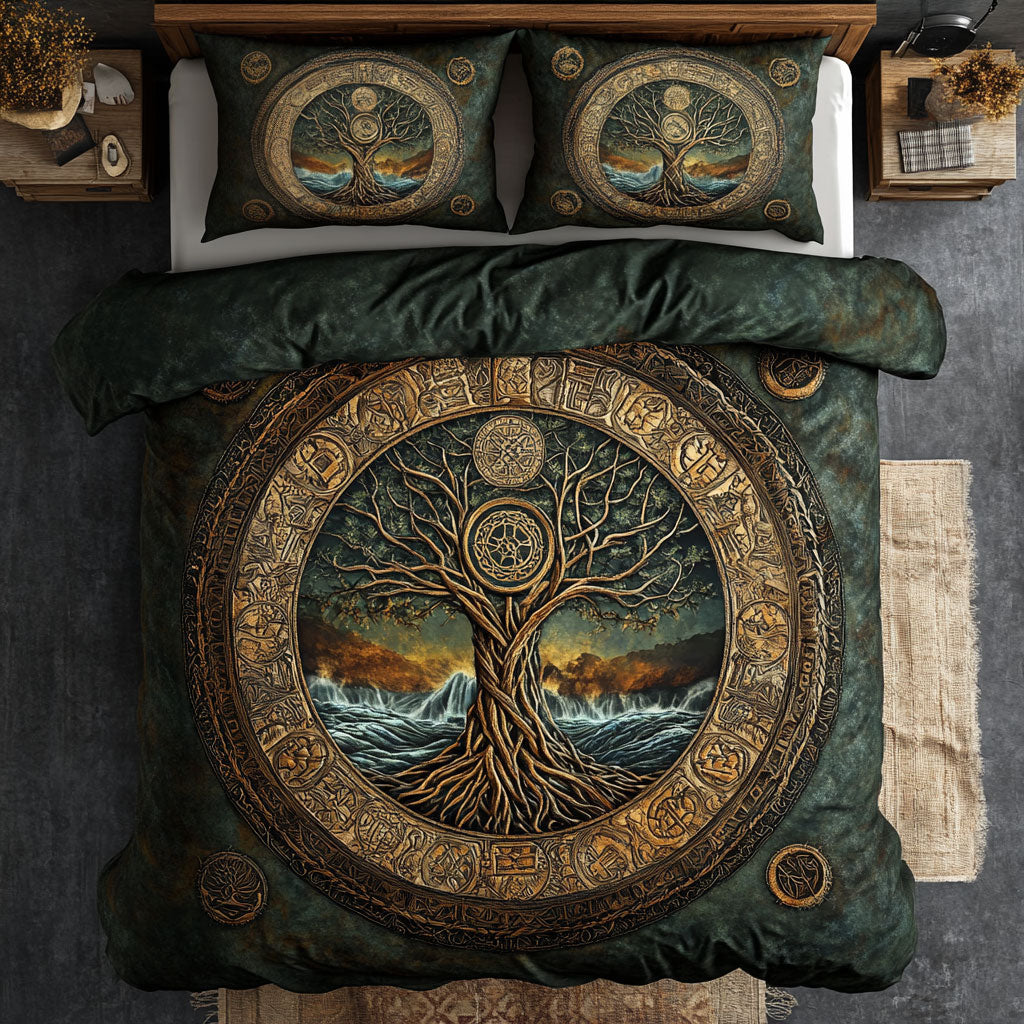 Ancient Tree Of Life WU0302037CL Duvet Cover Set