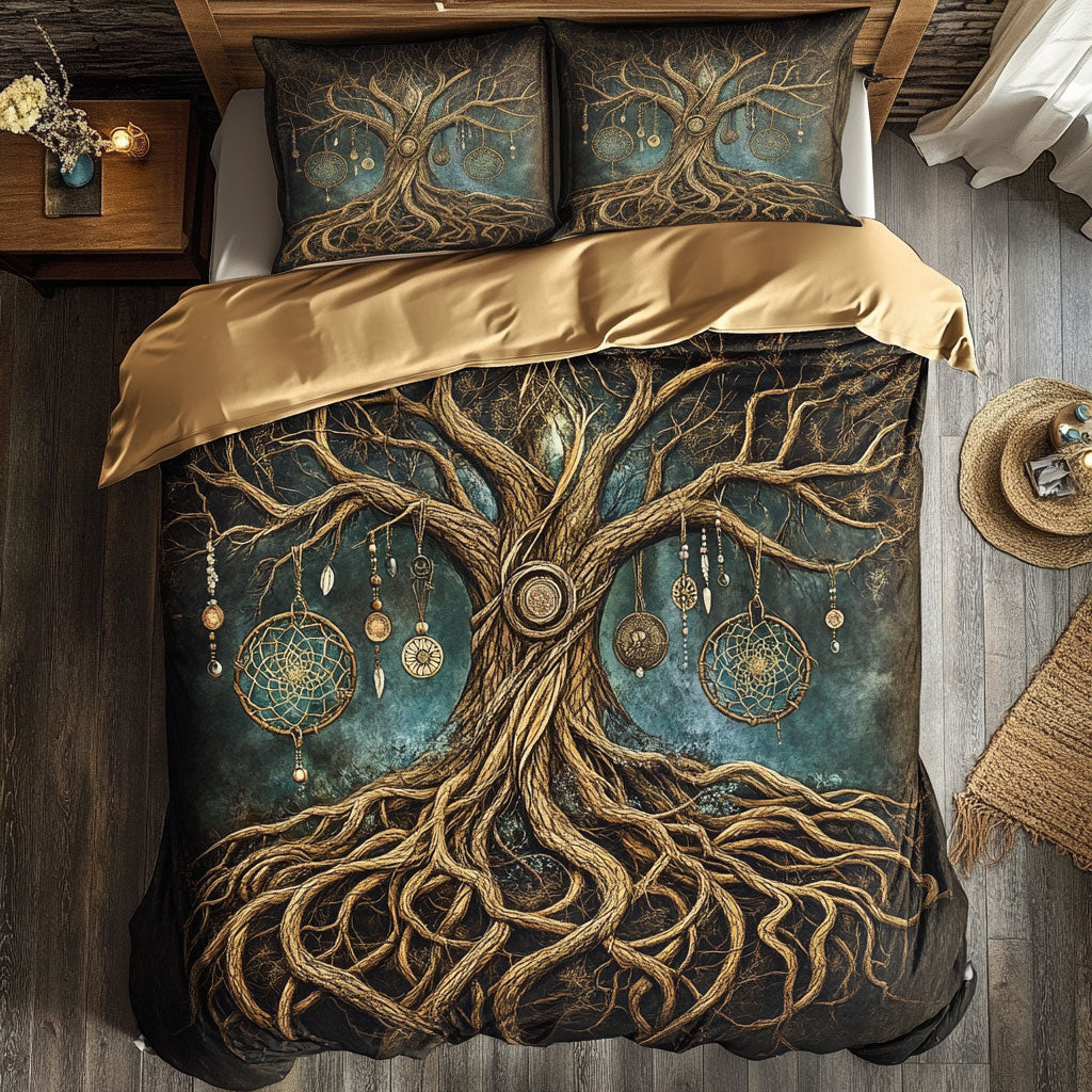 Ancient Tree Of Life WU1702018CL Duvet Cover Set