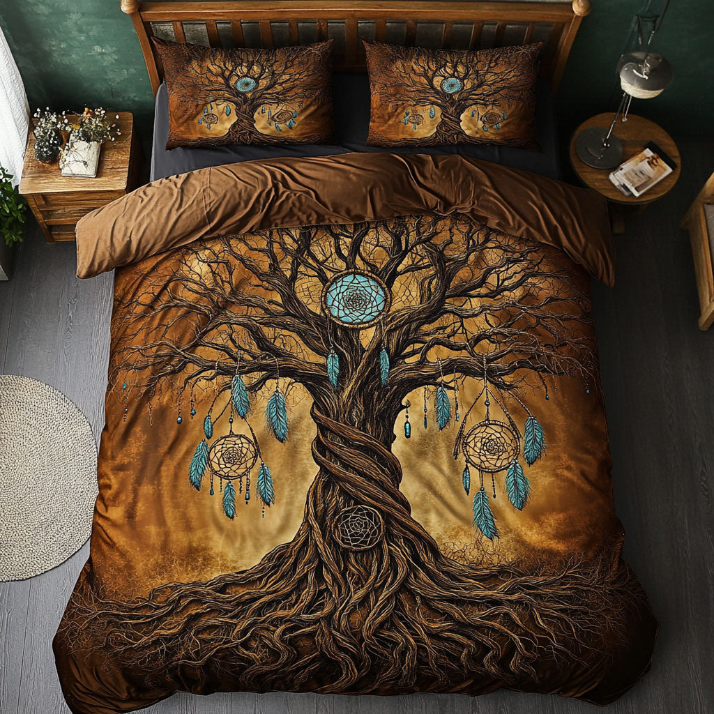 Ancient Tree Of Life WU1702019CL Duvet Cover Set