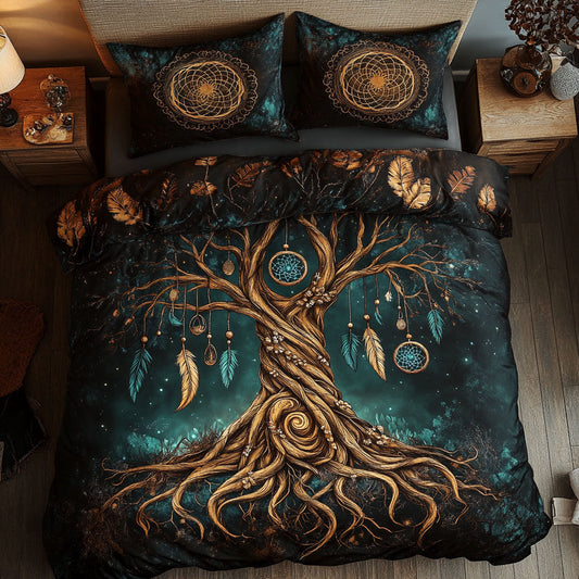 Ancient Tree Of Life WU1702020CL Duvet Cover Set