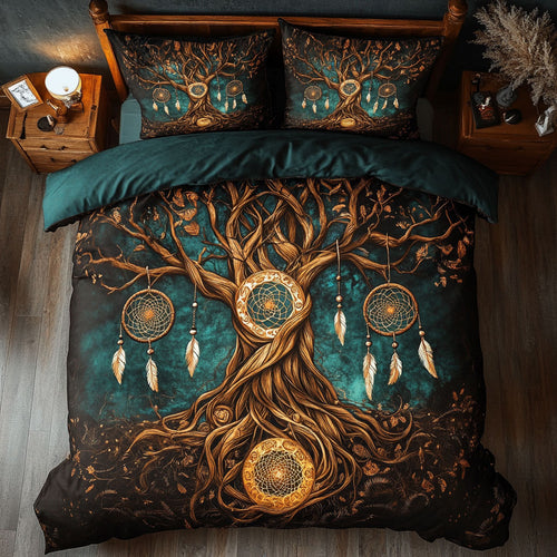 Ancient Tree Of Life WU1702021CL Duvet Cover Set