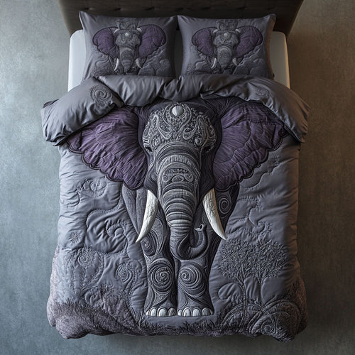 Antique Elephant WU2502056CL Duvet Cover Set