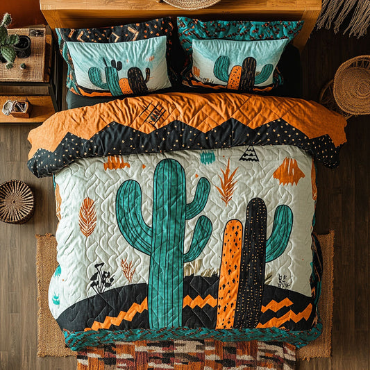 Aztec Cacti WU2602035CL Duvet Cover Set