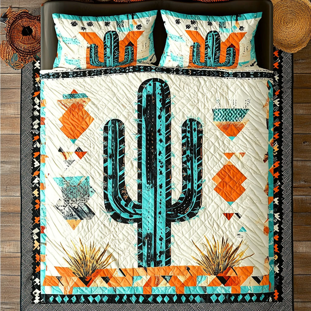 Aztec Cacti WU2602036CL Duvet Cover Set