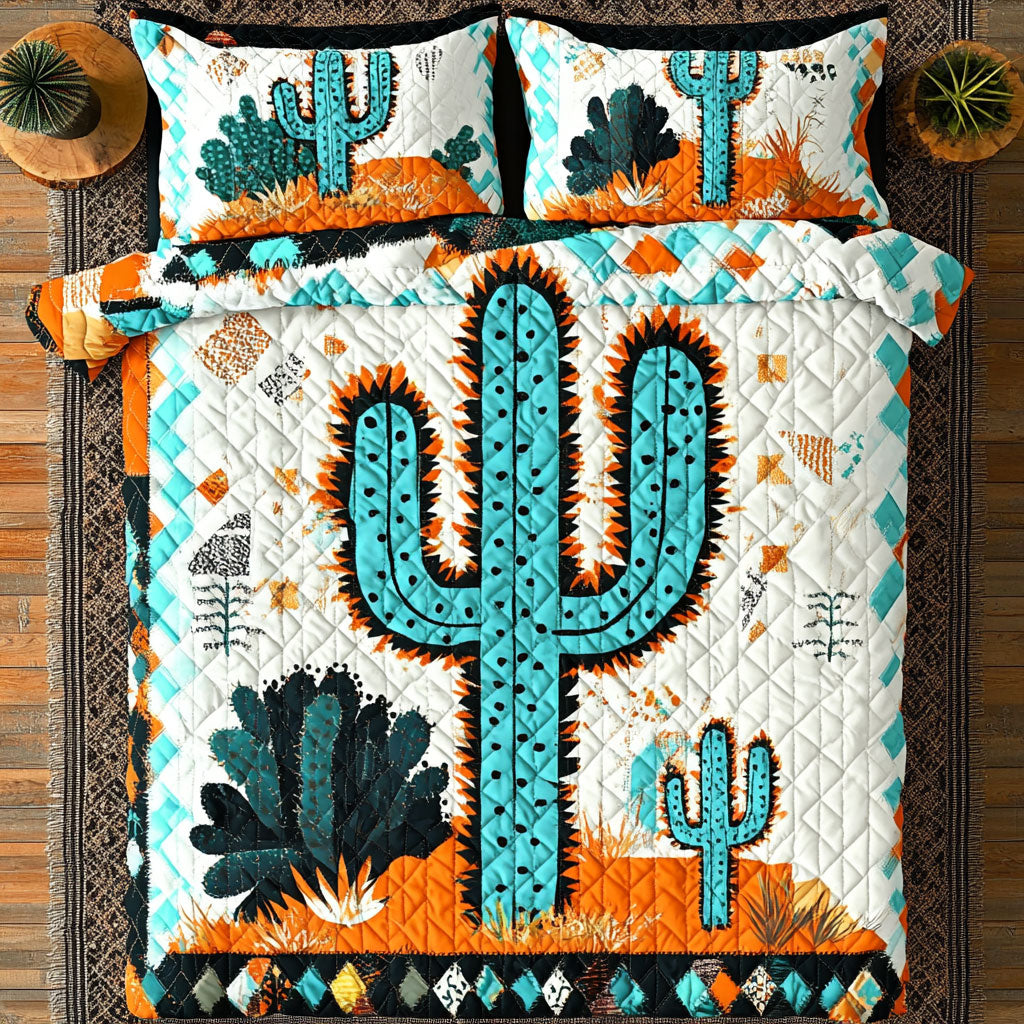 Aztec Cacti WU2602037CL Duvet Cover Set