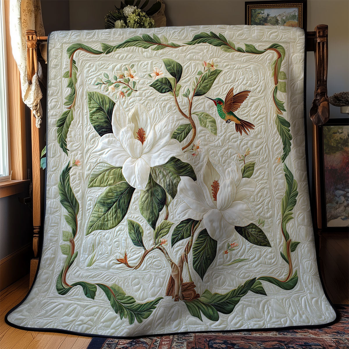 Magnolia Whispers WY1103042CL Quilt