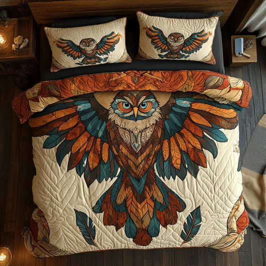 Vintage Owl WY1806010CL Duvet Cover Set