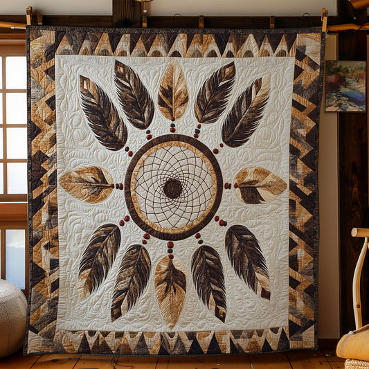 Mystic Feather Dreamcatcher WY0503116CL Quilt