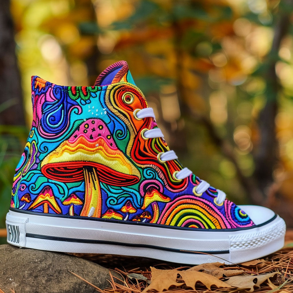 Fungadelic WJ2309069CL Canvas High-Tops