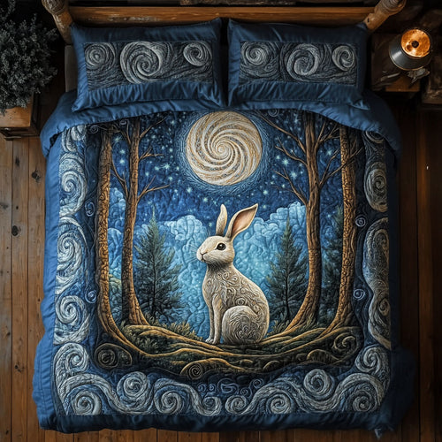 Starry Night Forest WY2208045CL Duvet Cover Set