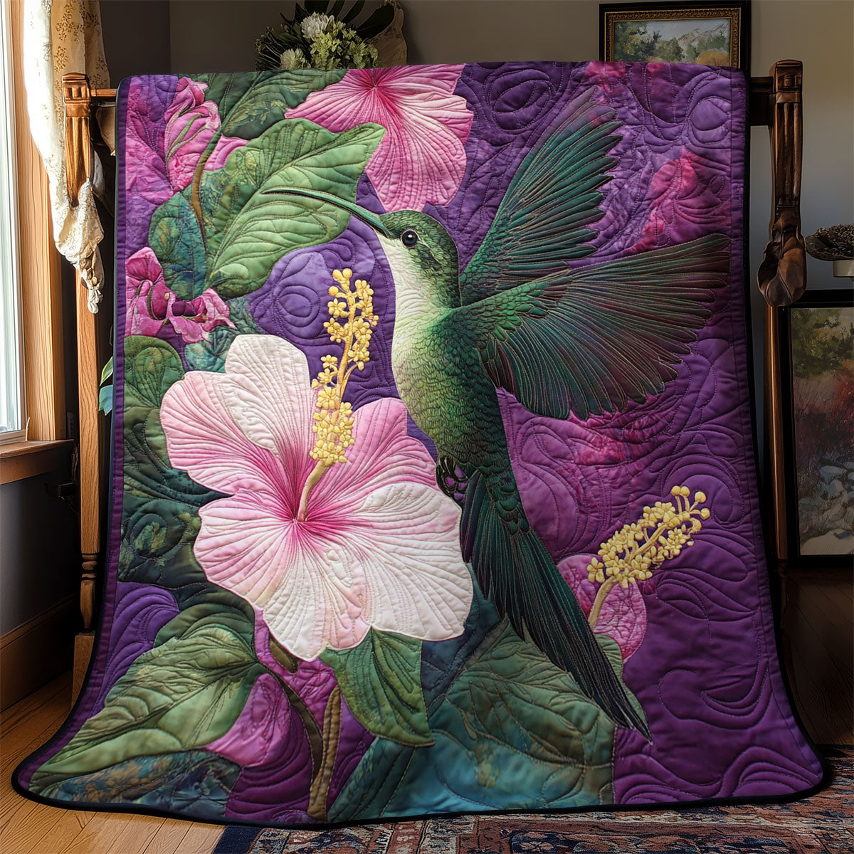 Blossom Flight  WY1403003CL Quilt