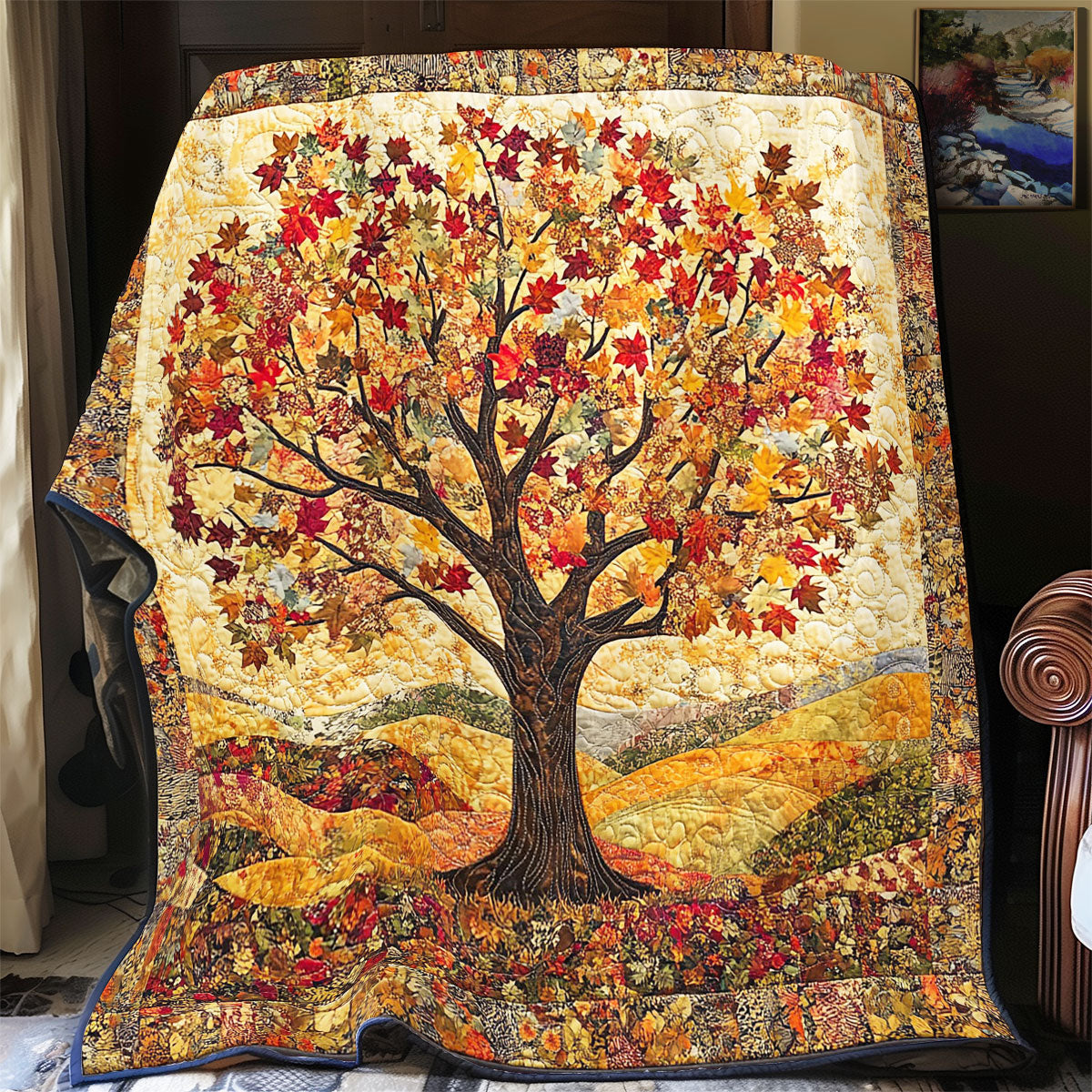 Autumn Tree WY0402001CL Quilt