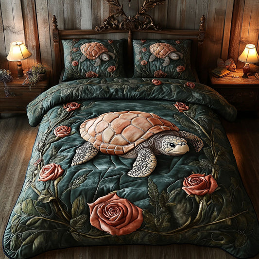 Turtle Dreams CM0805011CL Duvet Cover Set