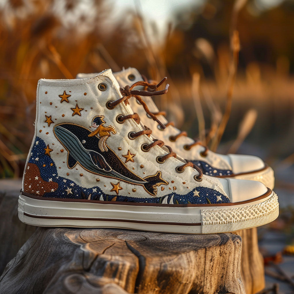 Starlit Voyage WJ0309019CL Canvas High-Tops