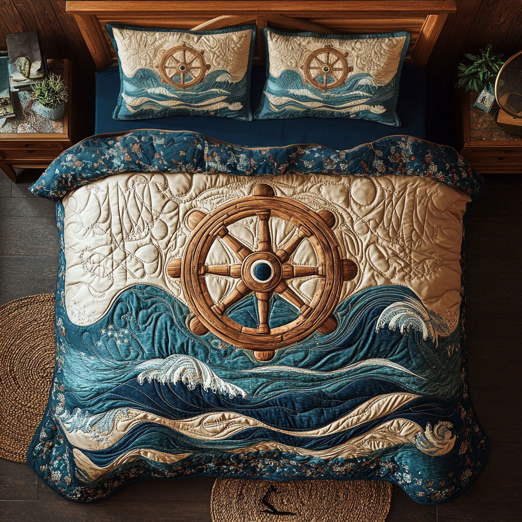 Rudder Wheel CM0104012CL Duvet Cover Set