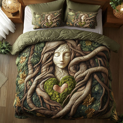 Rooted Serenity WY0803083CL Duvet Cover Set