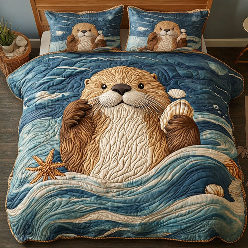 Sea Otter CM0104014CL Duvet Cover Set