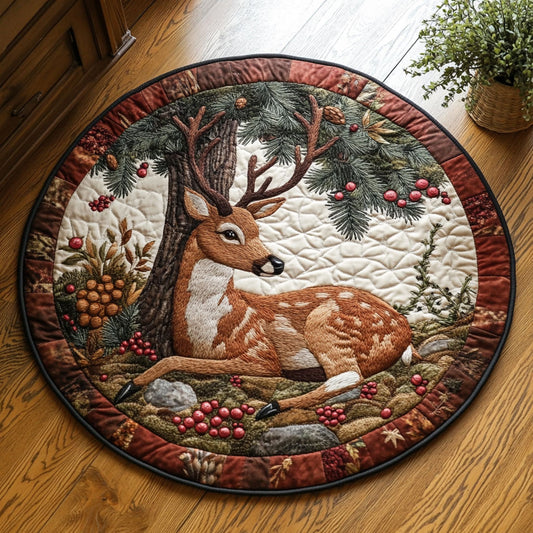 Lovely Friend CM3004019CL Quilted Round Mat