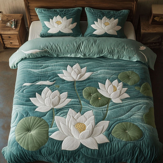Lotus Pond WY0503048CL Duvet Cover Set