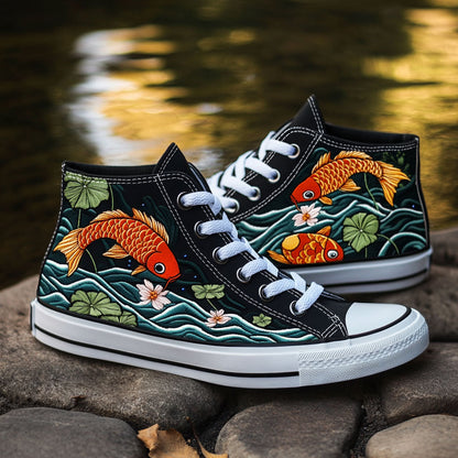 Koi Quest WJ2908005CL Canvas High-Tops