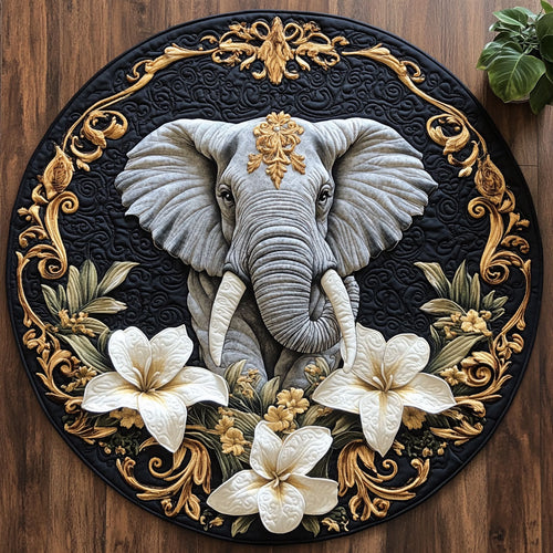 Empress of the Wild CM1405001CL Quilted Round Mat