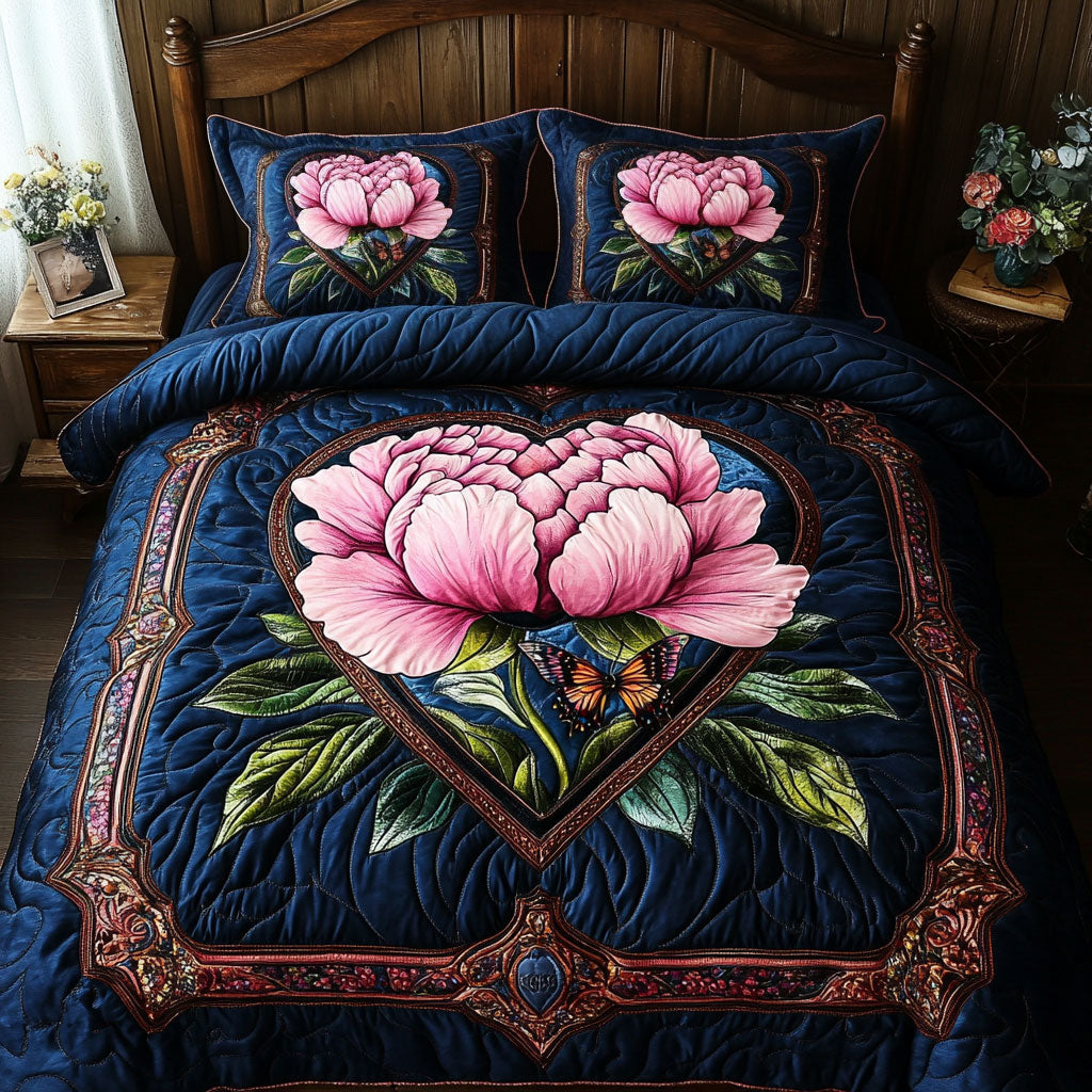 Pink Peony CM1505034CL Duvet Cover Set