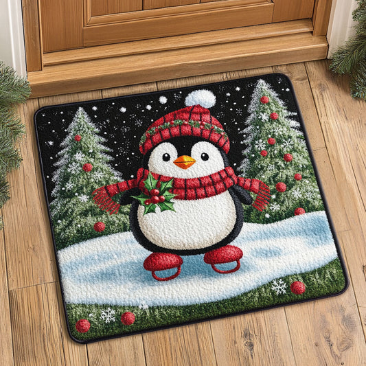 Winter Penguin Joy CW1808001CL Doormat