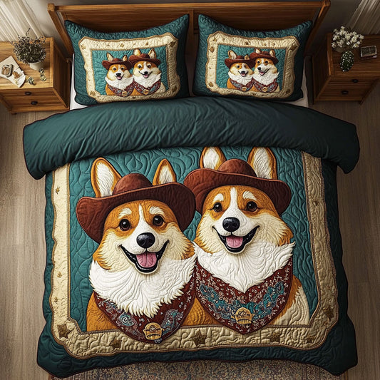 Howdy Paws WY0907014CL Duvet Cover Set