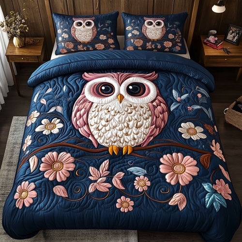 Pink Owl CM1405032CL Duvet Cover Set