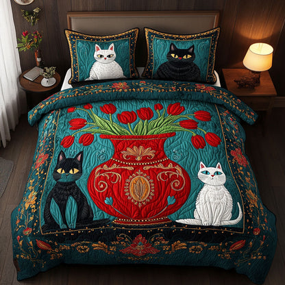 Cat And Tulip CM2705035CL Duvet Cover Set