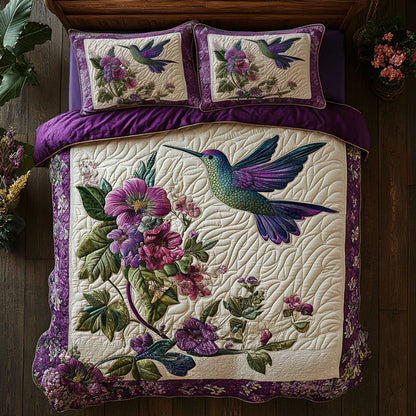 Purple Garden WY2205015CL Duvet Cover Set