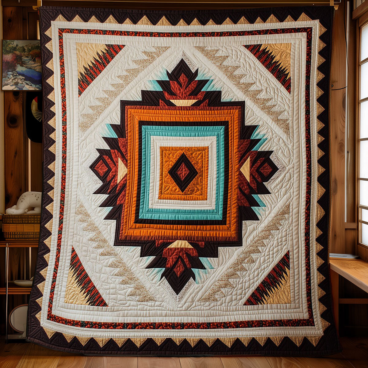 Native American Style WY0503123CL Quilt