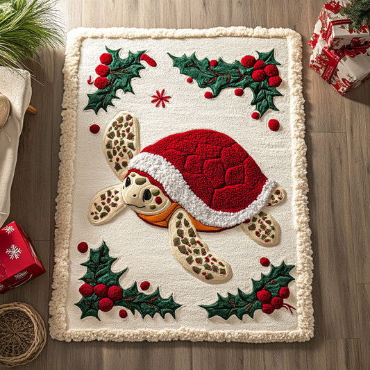 Festive Turtle CW2208062CL Area Rug