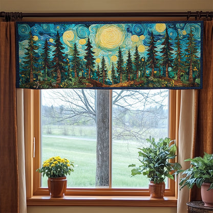 Celestial Canopy WY1407024CL Quilted Valance