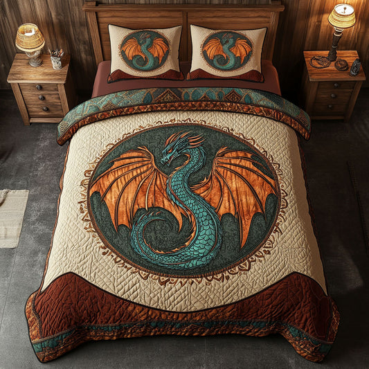 Mystic Dragon WY0603051CL Duvet Cover Set