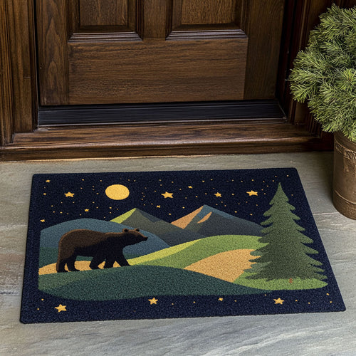Bear In The Pines WJ1108002CL Doormat