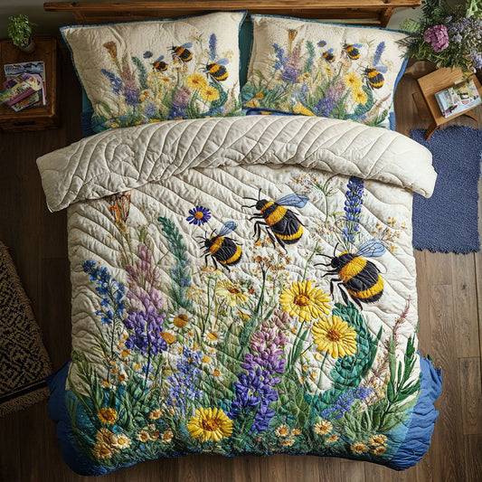 Bee Harmony In The Garden WU1103025CL Duvet Cover Set