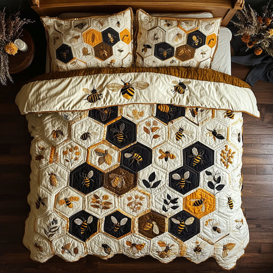 Bee Honeycomb Haven WU1003016CL Duvet Cover Set