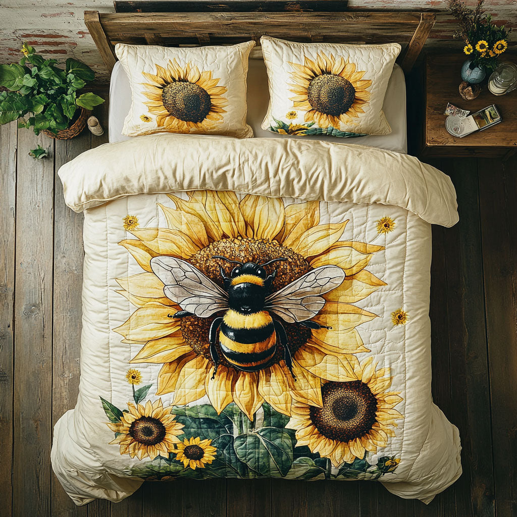 Bee Honeyed Sunlight WU0703005CL Duvet Cover Set