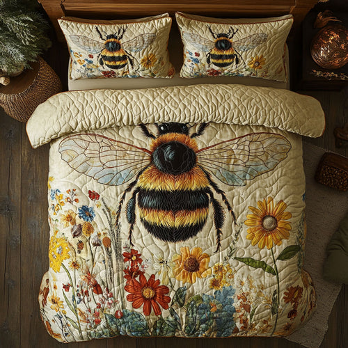 Bee Meadow Buzz WU1103062CL Duvet Cover Set