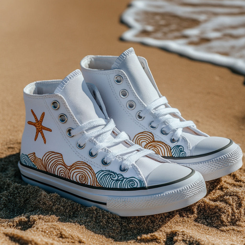 Sandy Steps WJ0509022CL Canvas High-Tops