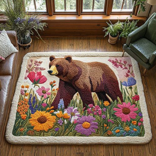Bear Bloom CW0609053CL Area Rug