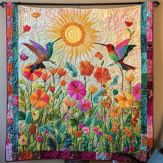 Bird Spring Garden WU0503039CL Quilt