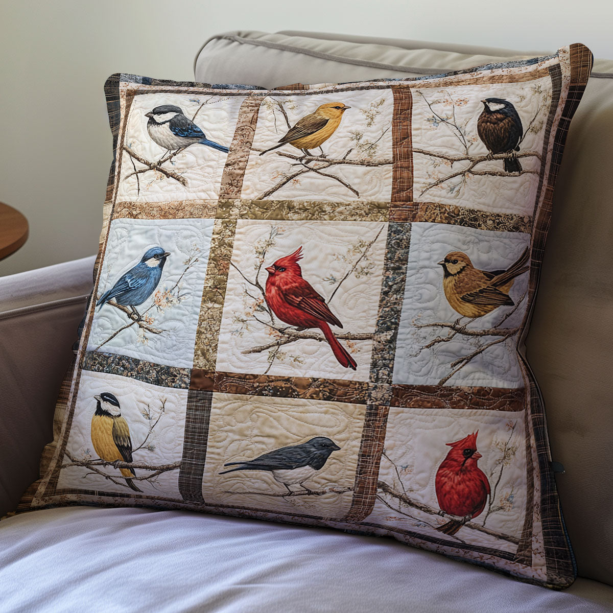 Bird WU1002026CL Quilt Pillow Case