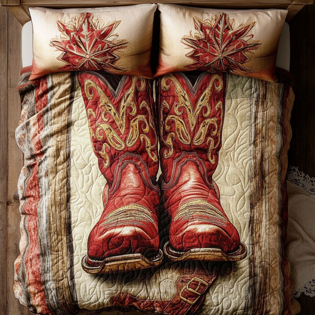 Cowboy Blaze Of The Western Sky WU0703013CL Duvet Cover Set