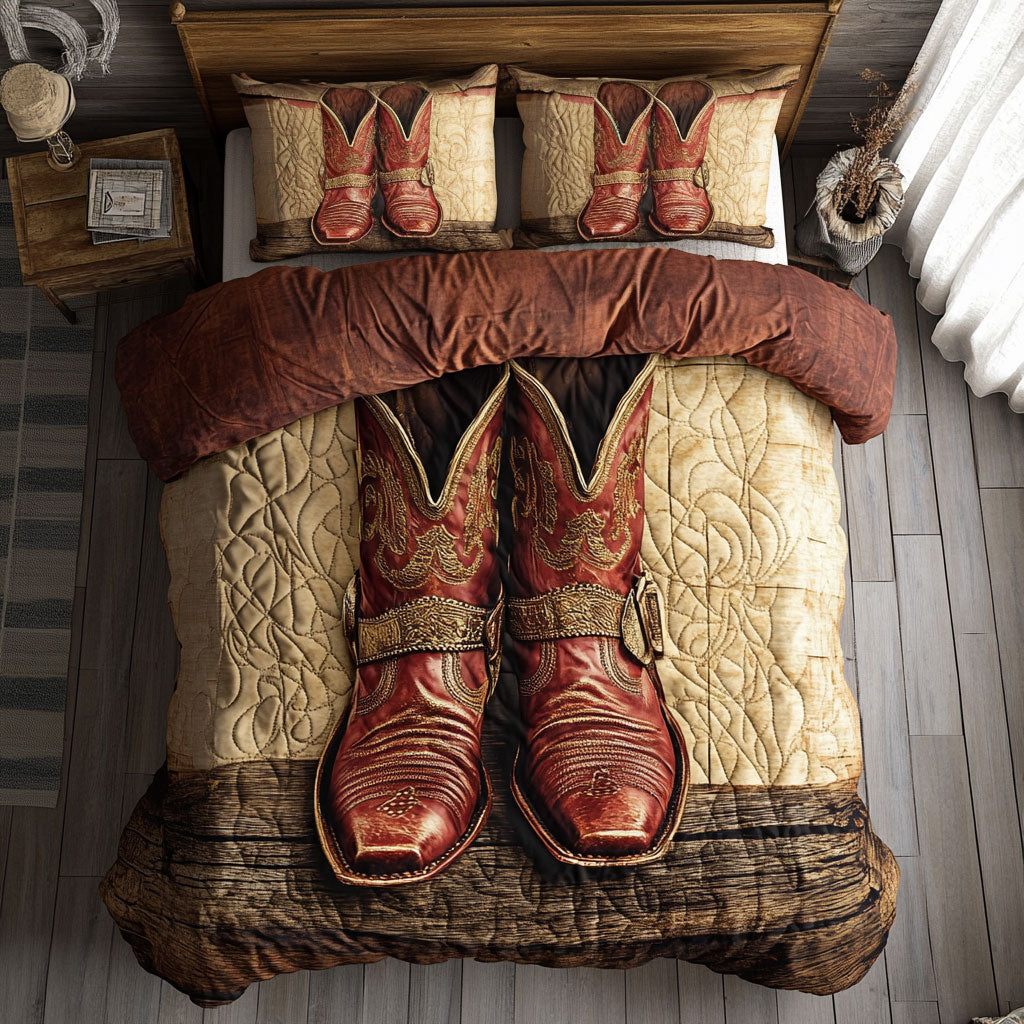 Cowboy Blaze Of The Western Sky WU0703014CL Duvet Cover Set