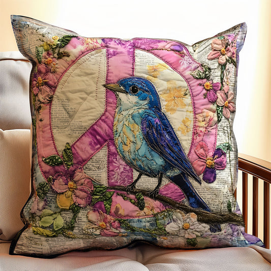 Bluebird Spring Time WU1002035CL Quilt Pillow Case