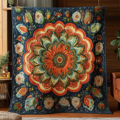 Bohemian Mandala WU0701018CL Quilt