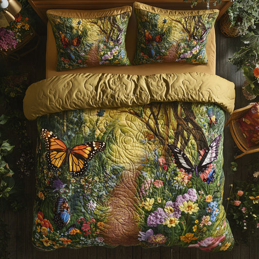 Butterfly Enchanted Flutterwood WU1103041CL Duvet Cover Set